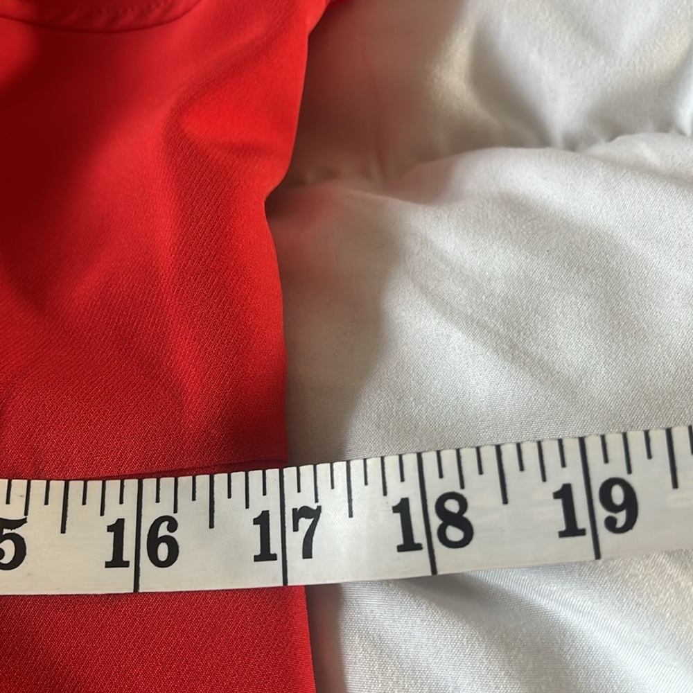 Gianni Bini “Tiger Fever” Bright Red Wide-Leg Jumpsuit – NWT – Size 12 - Picture 14 of 16